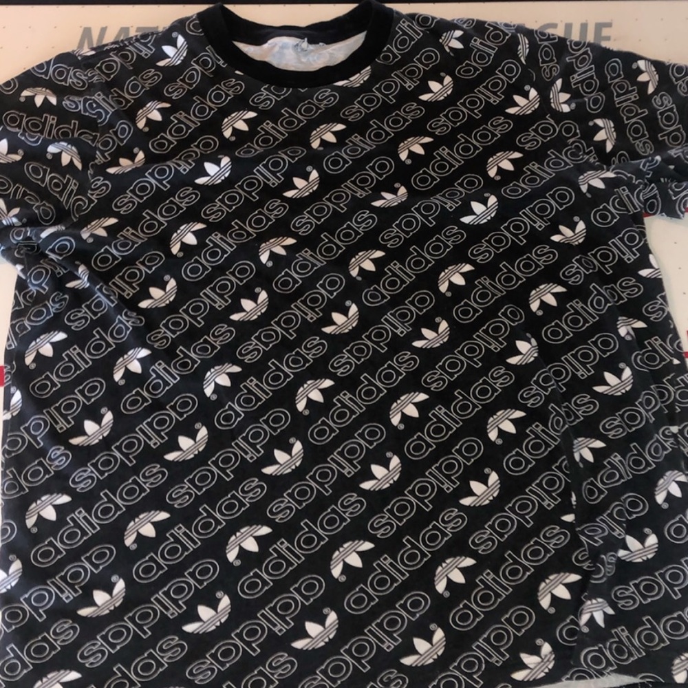 Adidas Originals Men's Monogram All Over Print Tee